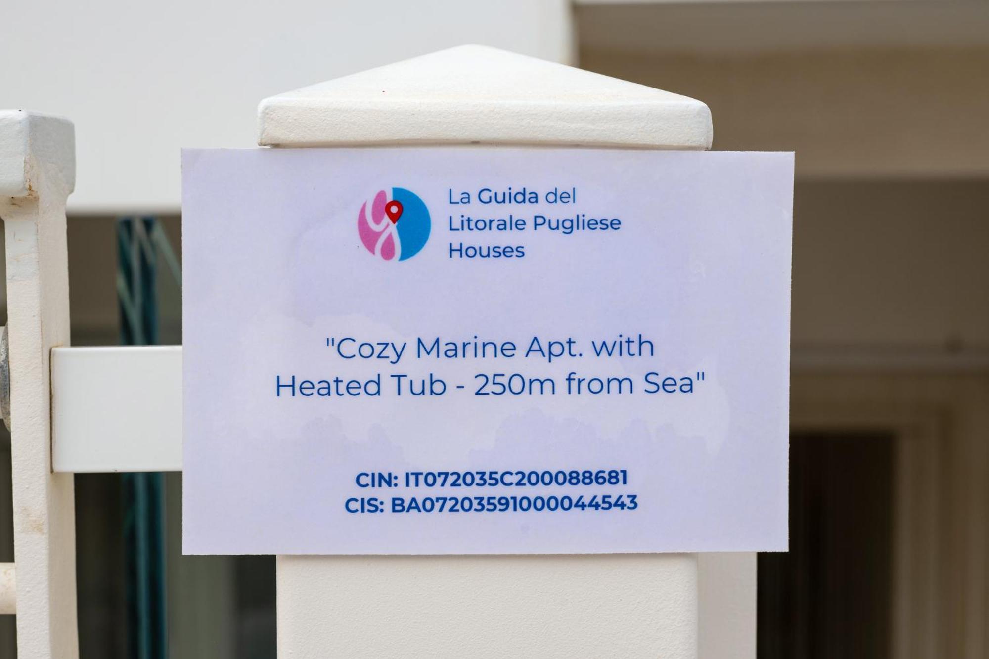 Cozy Marine Apt With Jacuzzi - 250Mt From Sea Polignano a Mare Bagian luar foto